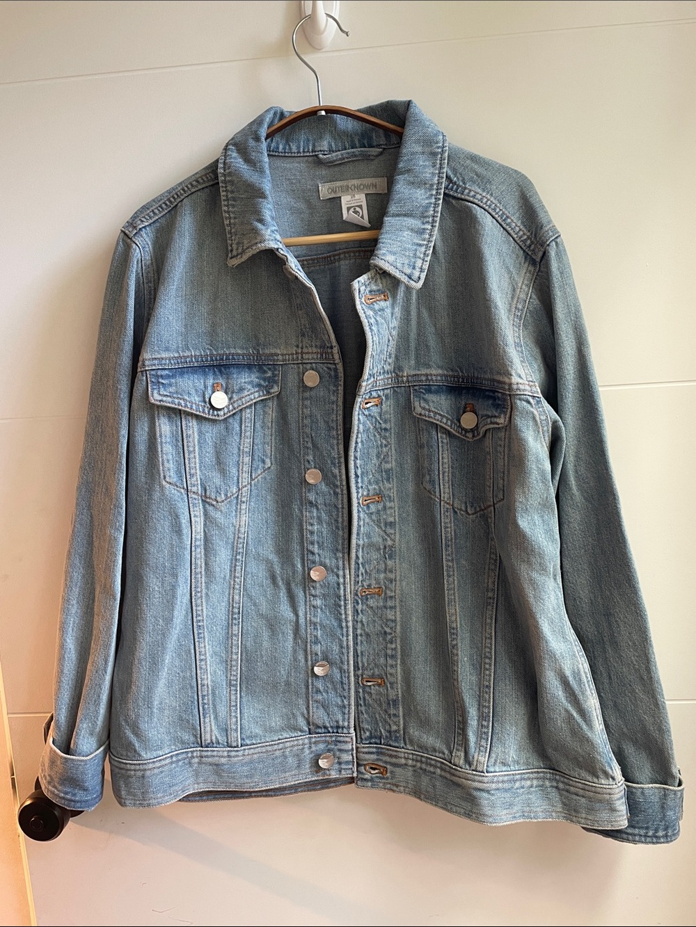 Outerknown Light Blue Denim Trucker Jacket